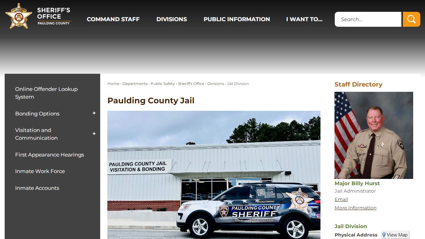 Paulding County Jail | Paulding County, GA